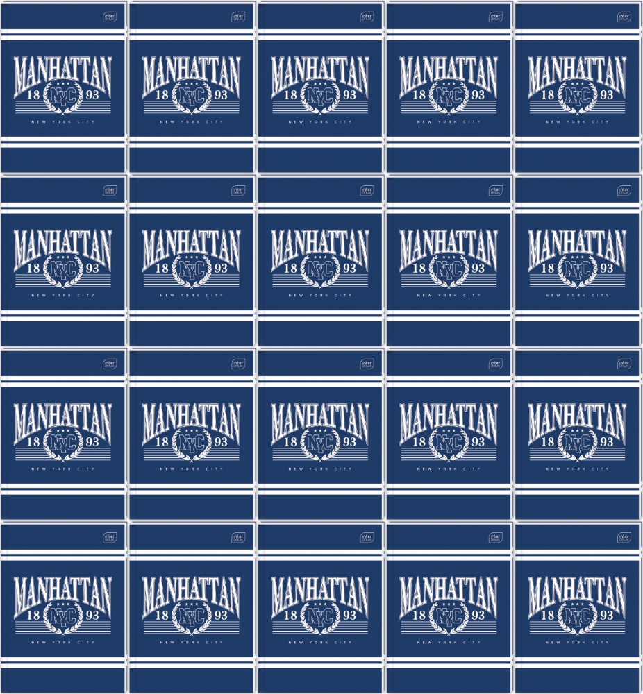 20x Brulion w linie Interdruk, A4, twarda oprawa, 96 kartek, mix wzorów