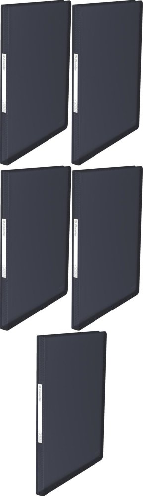 5x Album ofertowy Esselte Vivida, A4, 100 koszulek, czarny