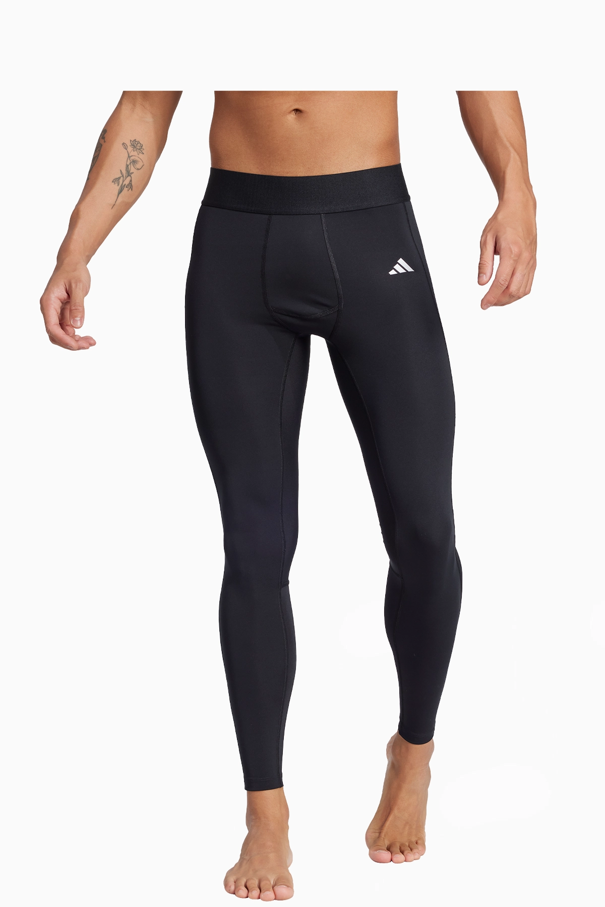 Spodnie Termoaktywne adidas Techfit Long Tights - Czarny