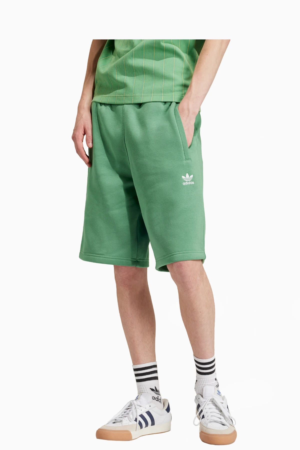 Spodenki adidas Trefoil Essentials - Zielony