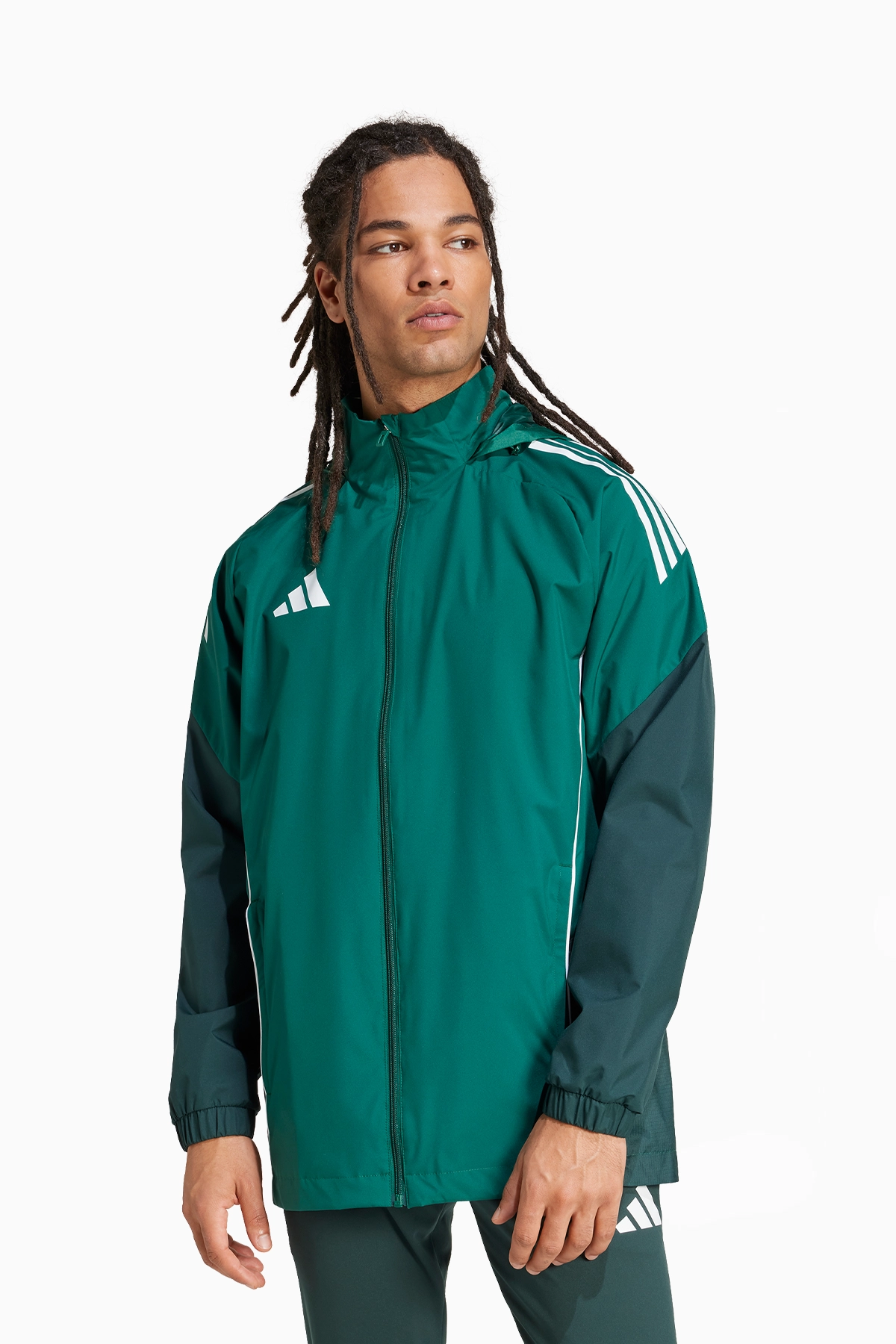 Kurtka adidas Tiro 25 Competiton Allweather - Zielony