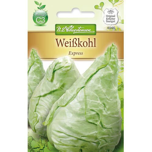 1 szt, Weisskohl Express - Samen: Ilość w opakowaniu: 1 Stück