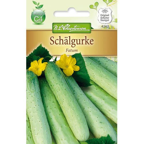 1 szt, Gurke Fatum F1 - Samen: Ilość w opakowaniu: 1 Stück