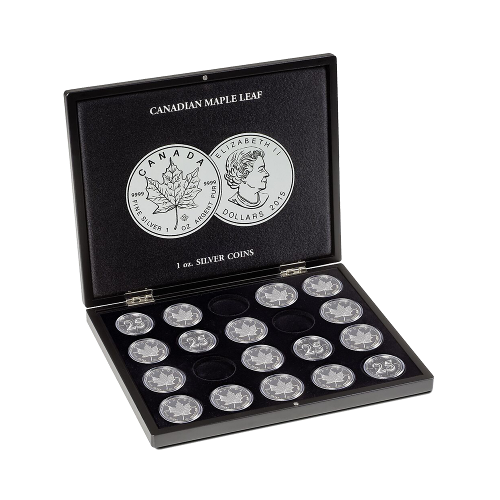 Etui na 20 srebrnych monet Kanadyjski Liść Klonowy - wysyłka 24 h!