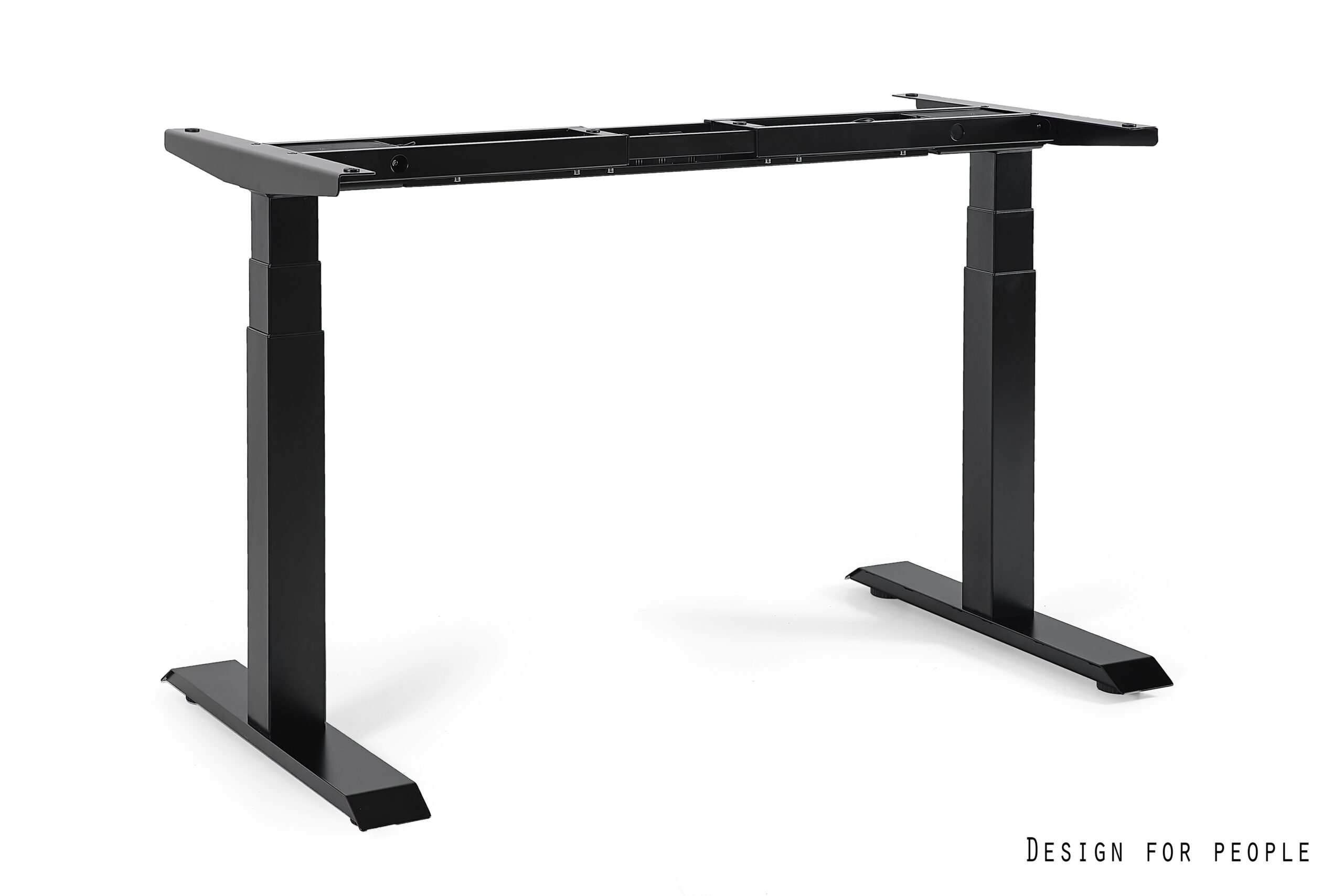 FIGHTER SINGLE DESK stelaż biurka elektrycznego (Kolor: czarny)