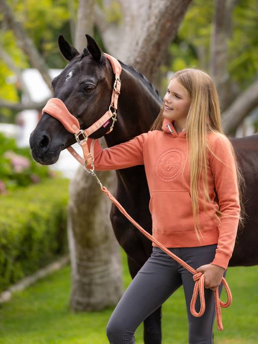 LeMieux LeMieux bluza jeździecka z kapturem Hannah Apricot junior 24h