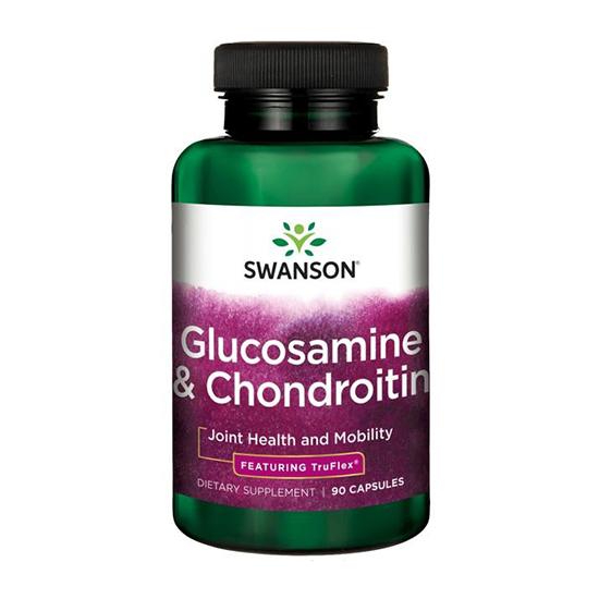 Swanson glucosamine chondroitin, 90 kapsułek