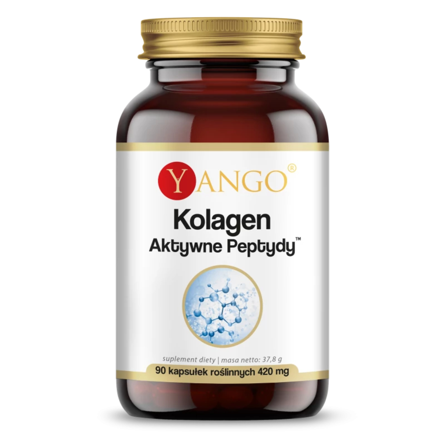 Yango kolagen aktywne peptydy, 90 kapsułek