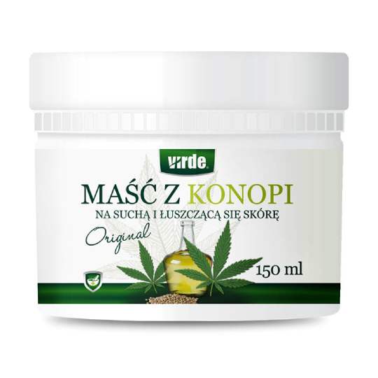 Virde - maść z konopi, skóra sucha i łuszcząca, 150 ml