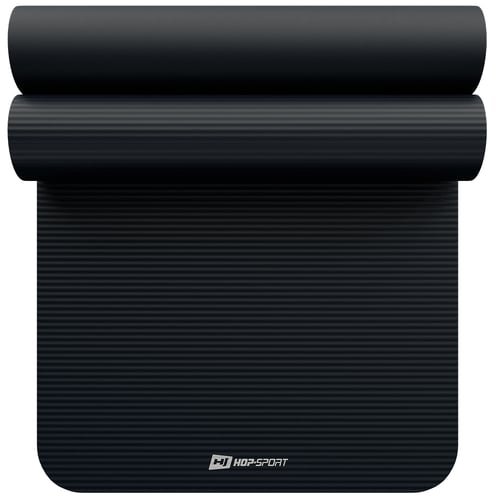 Gymnastikmatte HS-NB016GM 1,5 cm schwarz