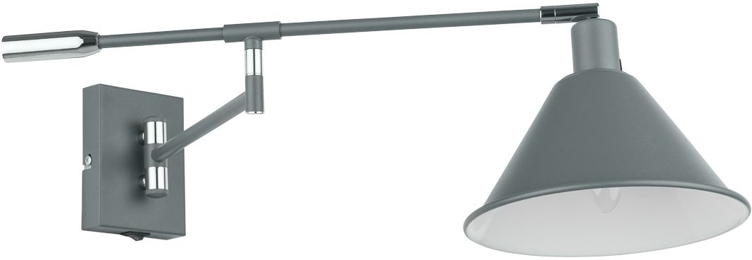 Italux Trinity kinkiet 1x60 W szary MB-402721-IT GR