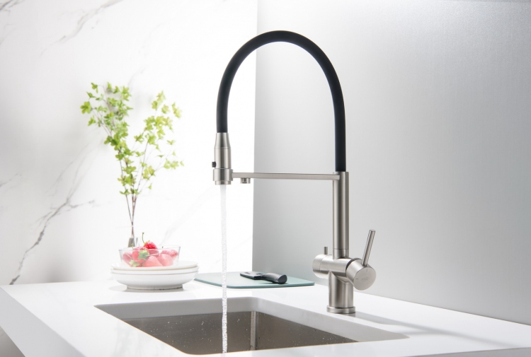 Blue Water Tusar bateria do filtra wody stojąca stal