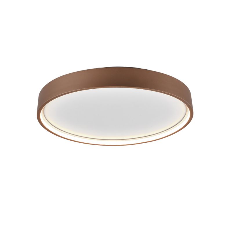 Plafon Trio Doha brązowo-biały LED 29W 2300K/3000K/4000K 3260lm IP20 wym: 5,5 x 45 x 45 cm metal - 1 szt.