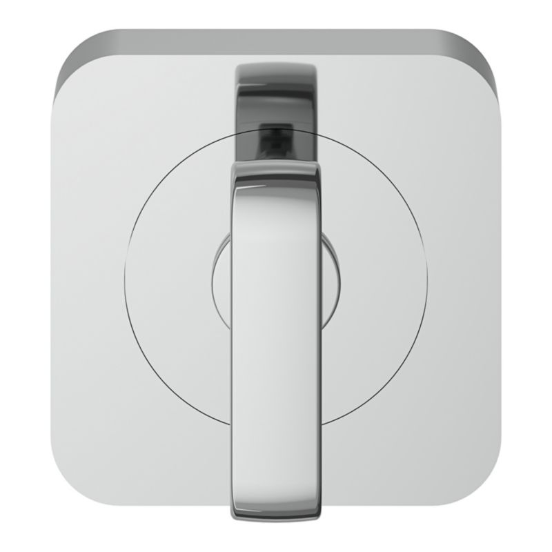 Szyld kwadratowy GoodHome Premium WC połysk chrom