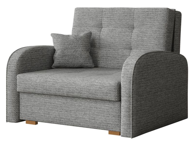 Kanapa MIRJAN 24 jednoosobowa Viva Gold I szara plecionka 1 szt.