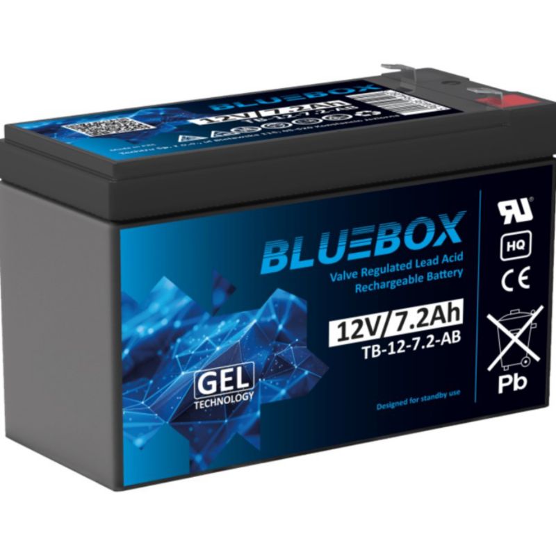 Akumulator Texas Bezobsługowy 12V 7.2 Ah Bluebox 1 szt.