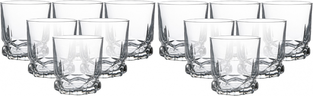 2x szklanki Altom Design Ibiza, 310ml, szkło, komplet 6 sztuk, przezroczysty