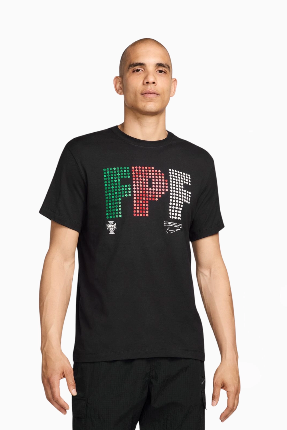 Koszulka Reprezentacji Portugalii Nike 2024 Lights - Czarny