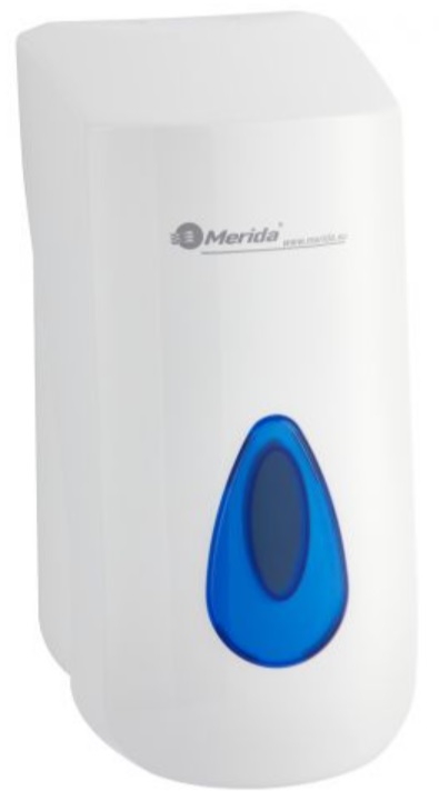 Merida Top dozownik na jednorazowe wkłady 880 ml ścienny biały DTN301