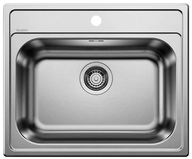 Blanco Dana 6 zlewozmywak stalowy 60,5x50 cm stal szczotkowana 525323