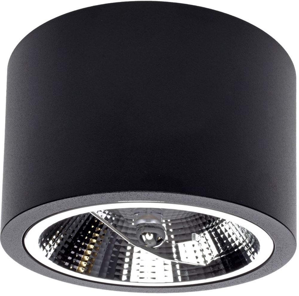 Milagro Redondo lampa podsufitowa 1x12W czarna ML5698
