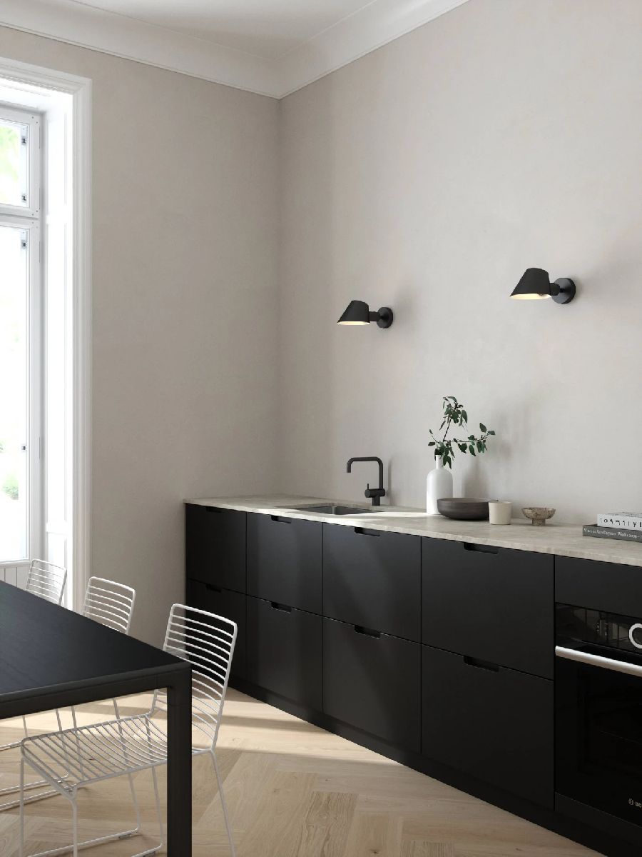 Nordlux Stay kinkiet 1x60 W czarny 2220381003