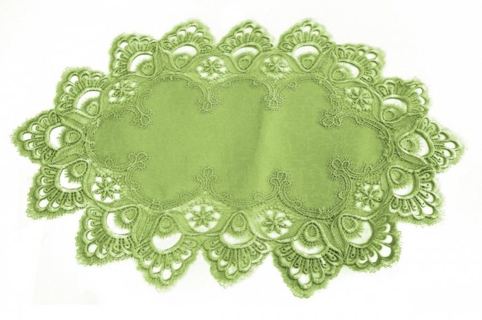 Obrus gipiura 35x50 wz. 8139 Kolor: Zielony