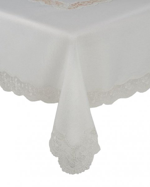 Obrus gipiurowy rozmiar 140x240 wz. Krem (020)