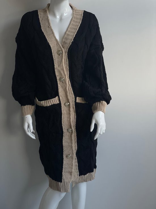 Kardigan Czarny One Size
