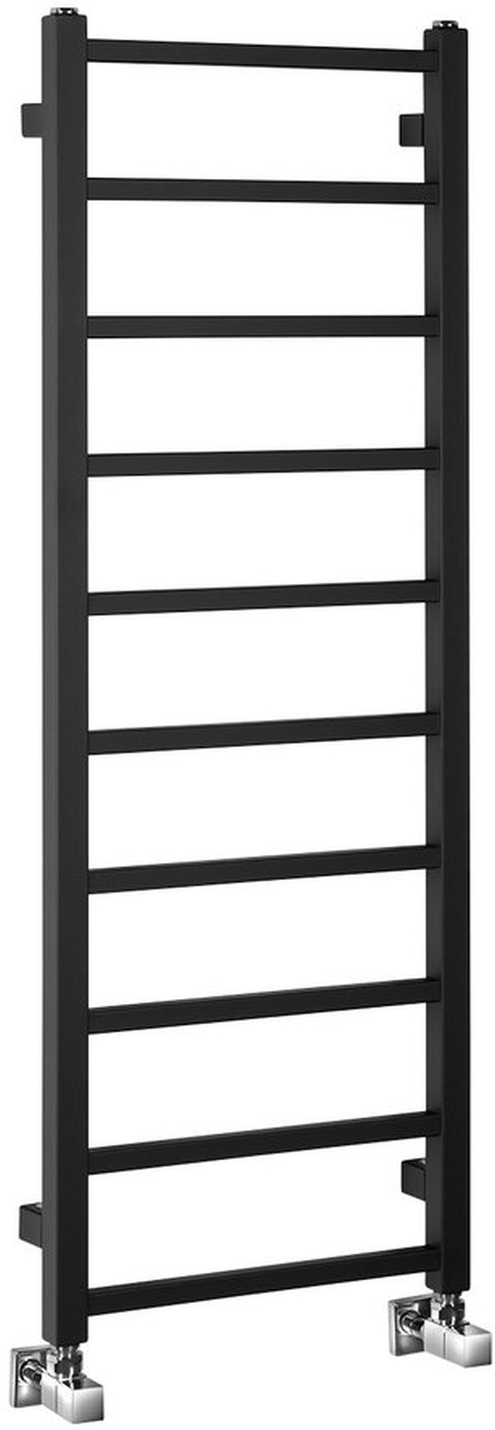 Darmowa Dostawa - Grzejnik łazienkowy drabinkowy 114x40 cm czarny Sapho Metro Light IR445TB