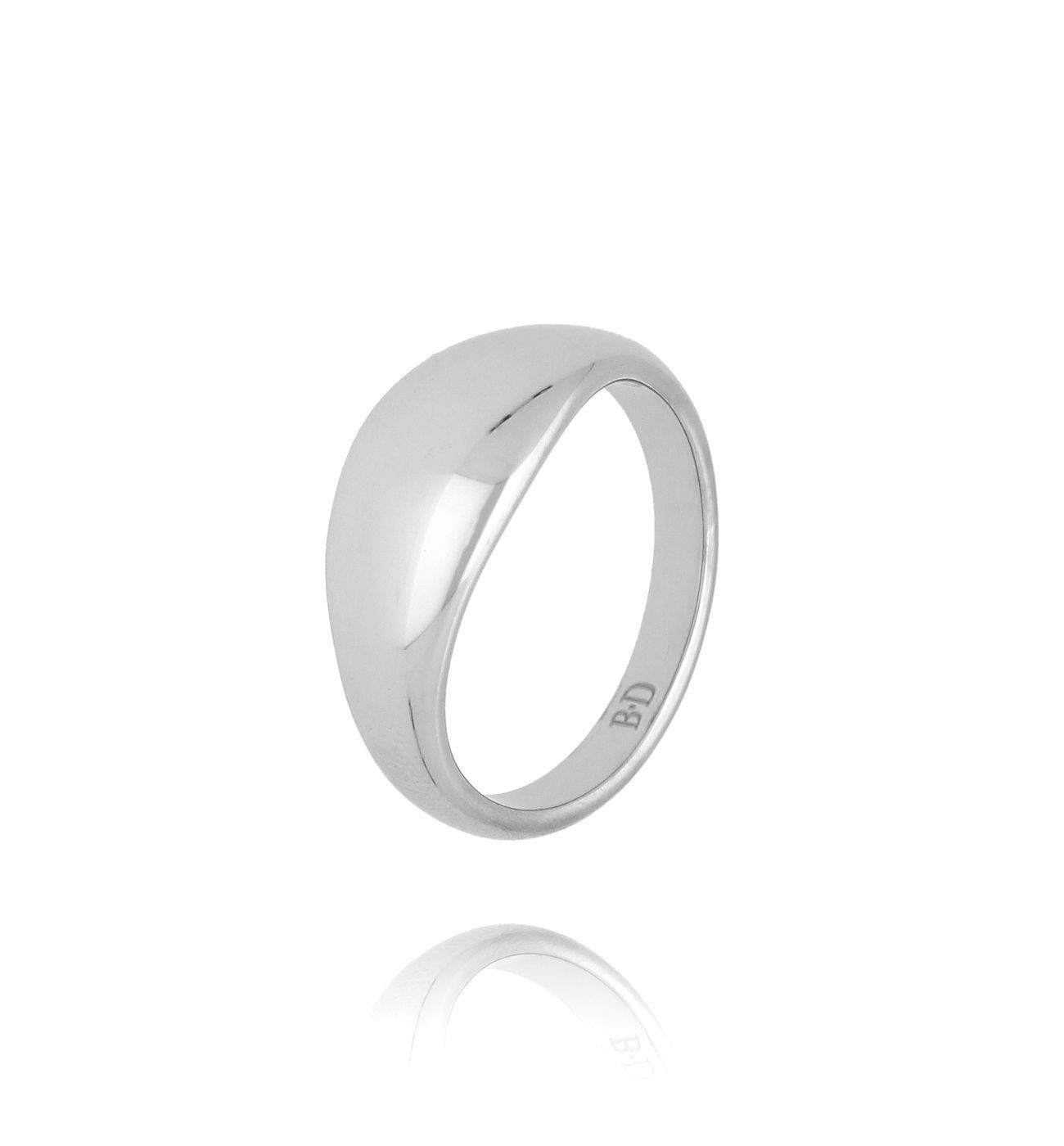 Pierścionek srebrny owalny Irmell PSA0930