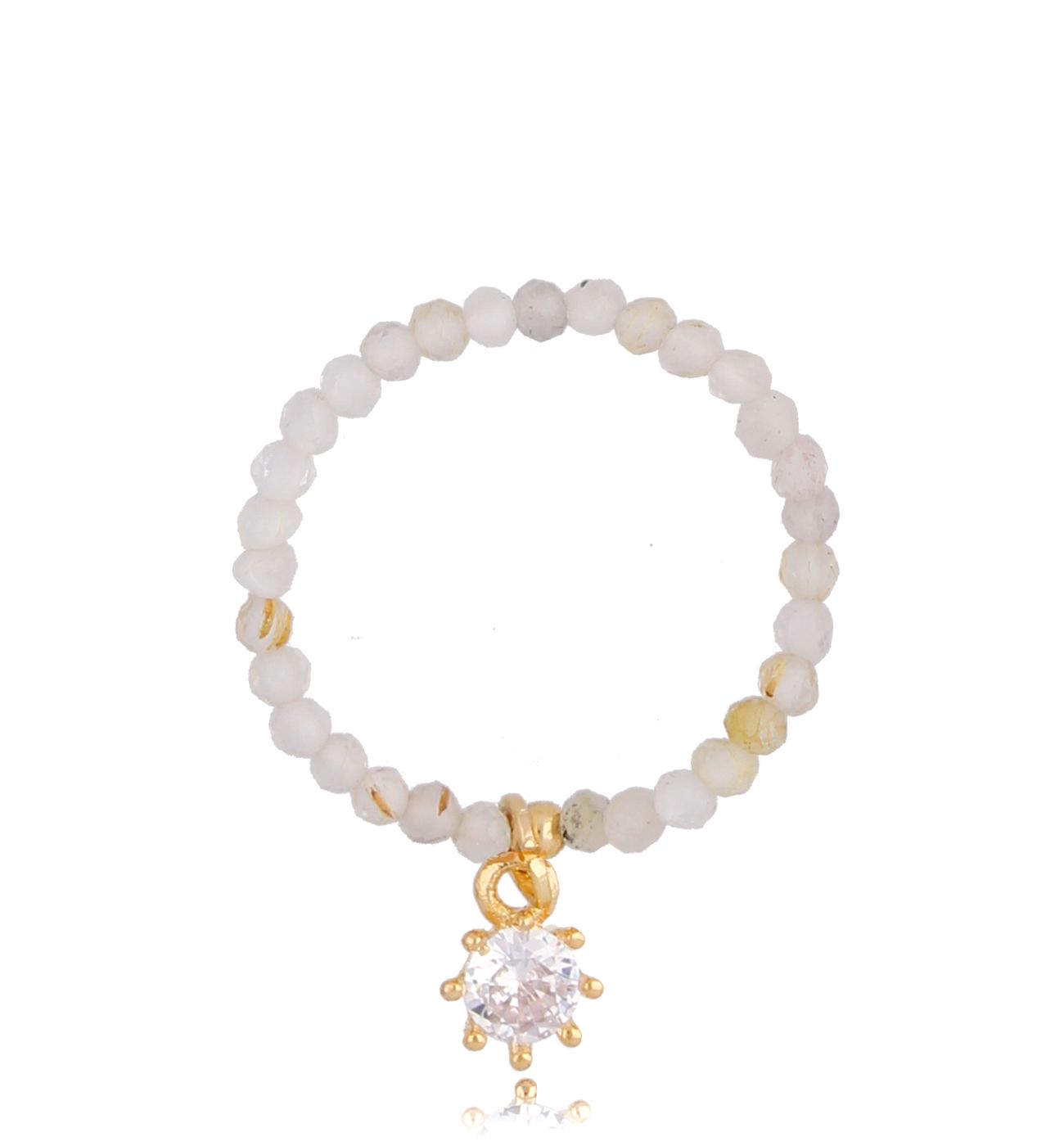 Pierścionek z kwarcami Margaret PTW0294