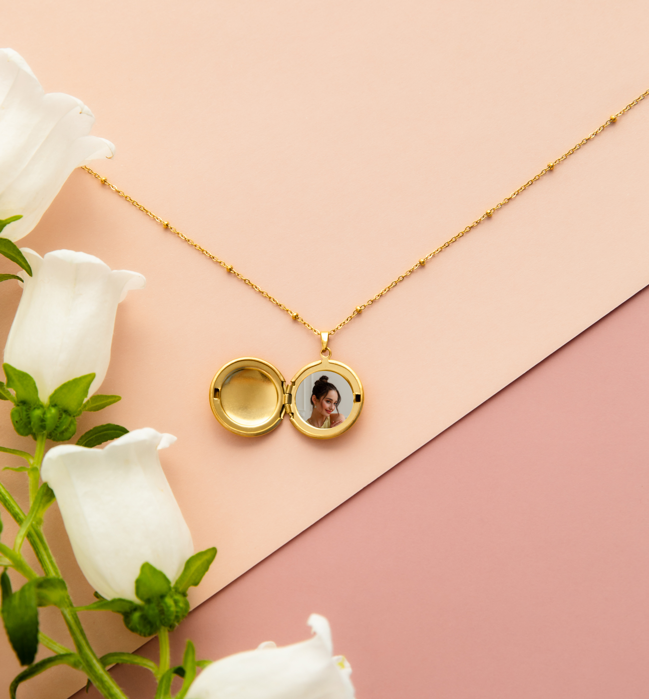 Naszyjnik złoty sekretnik 40 cm Secret NSA0502