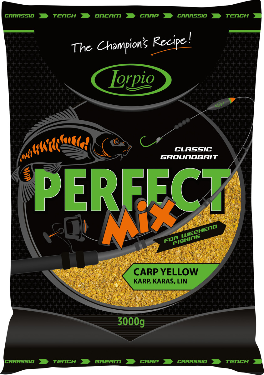 Lorpio Zanęta Perfect Mix Carp Yellow 3kg