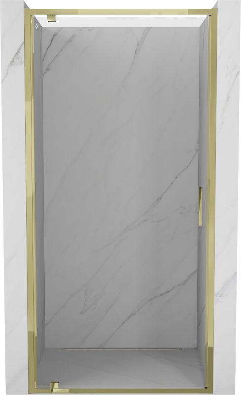 Drzwi prysznicowe Mexen Exo transparent złoty 95x200 cm 1 szt.