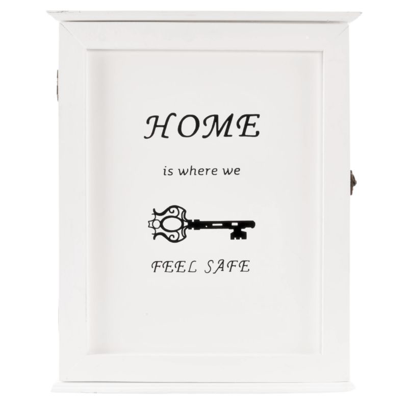 Skrzynka na klucze Direct Home and Garden biała HOME 1 szt.