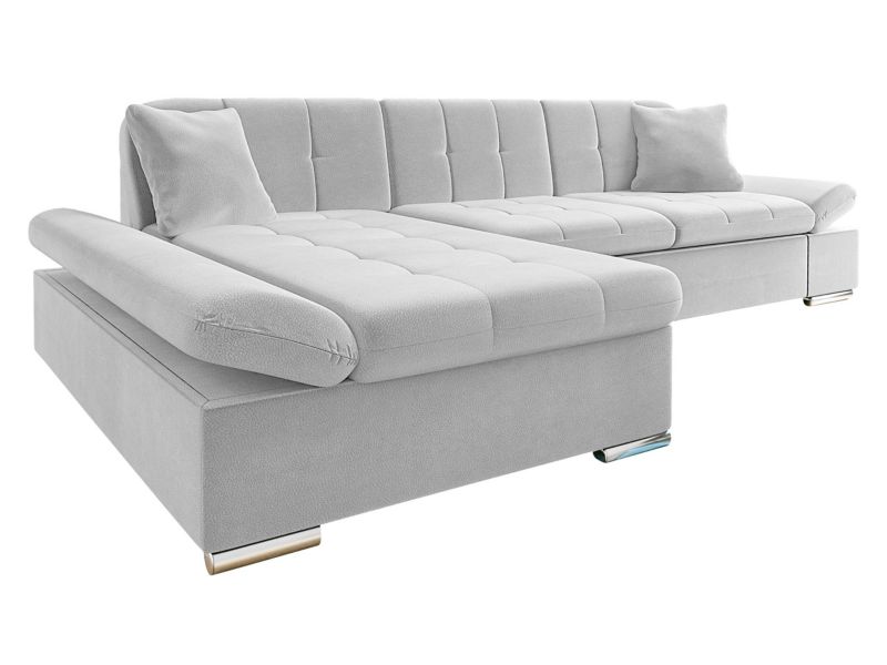 Narożnik z funkcją spania MIRJAN 24 Malwi Premium lewy popielaty 1 szt.