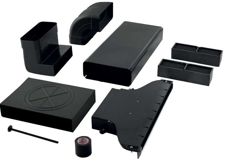 Zestaw do montażu jako pochłaniacz do płyt ELICA Nikolatesla FIT - wylot w cokole KIT0167757 1 szt.