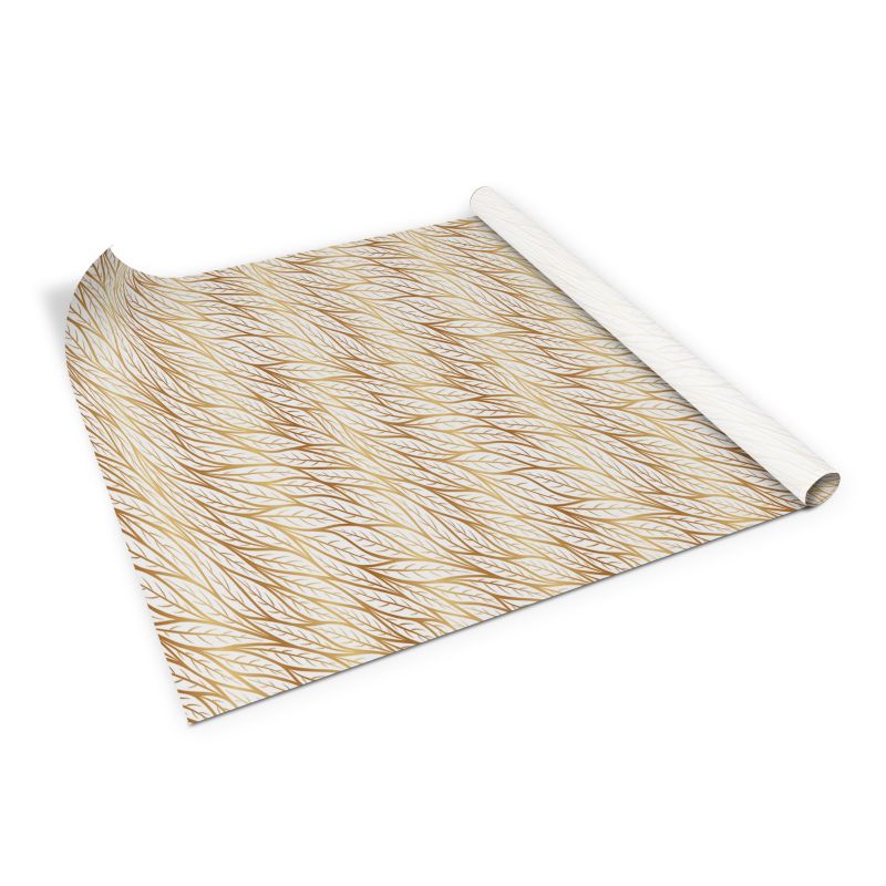 Samoprzylepna okleina Tulup 100x50 cm Złote liście 1 szt.