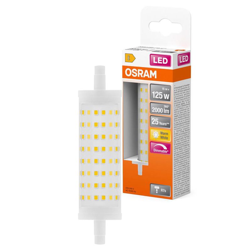 Żarówka LED Osram Kapsułka R7s 15W 2000lm 2700K 300st Ściemnialna 1 szt.