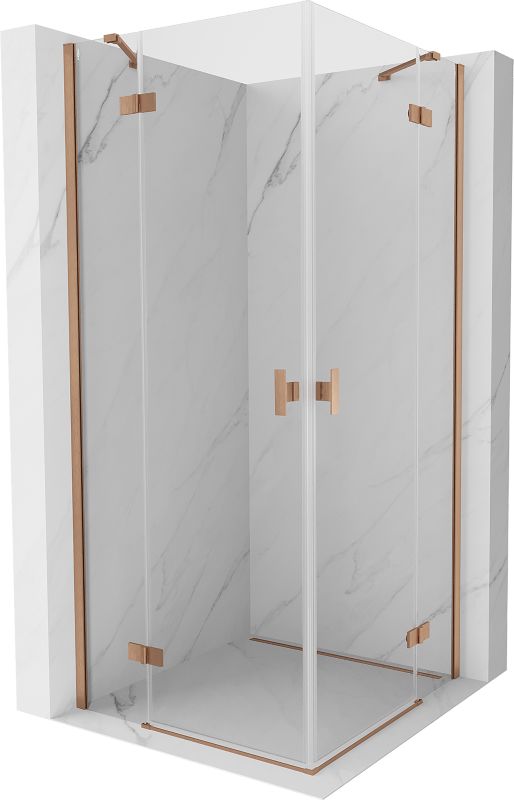 Kabina prysznicowa Mexen Mist-H szczotkowana miedź 110x110 cm 1 szt