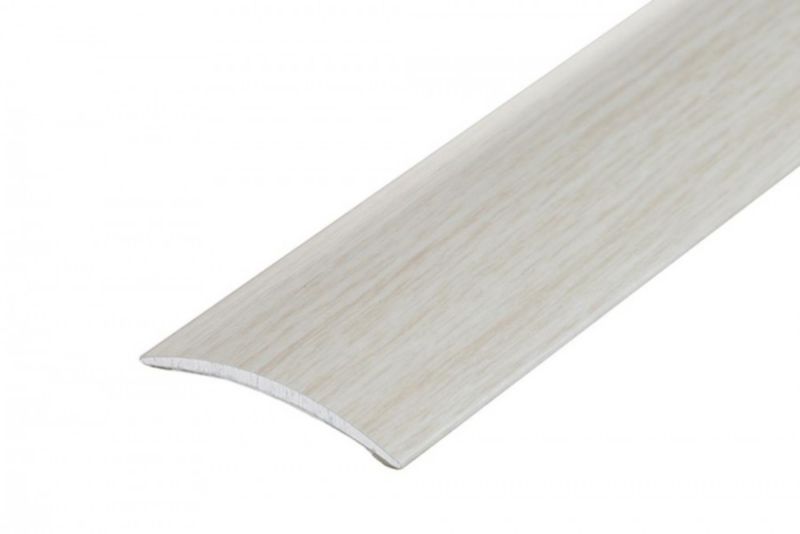 Profil progowy Cezar Dąb Biały 40mm 0,9m aluminiowy 1 szt.