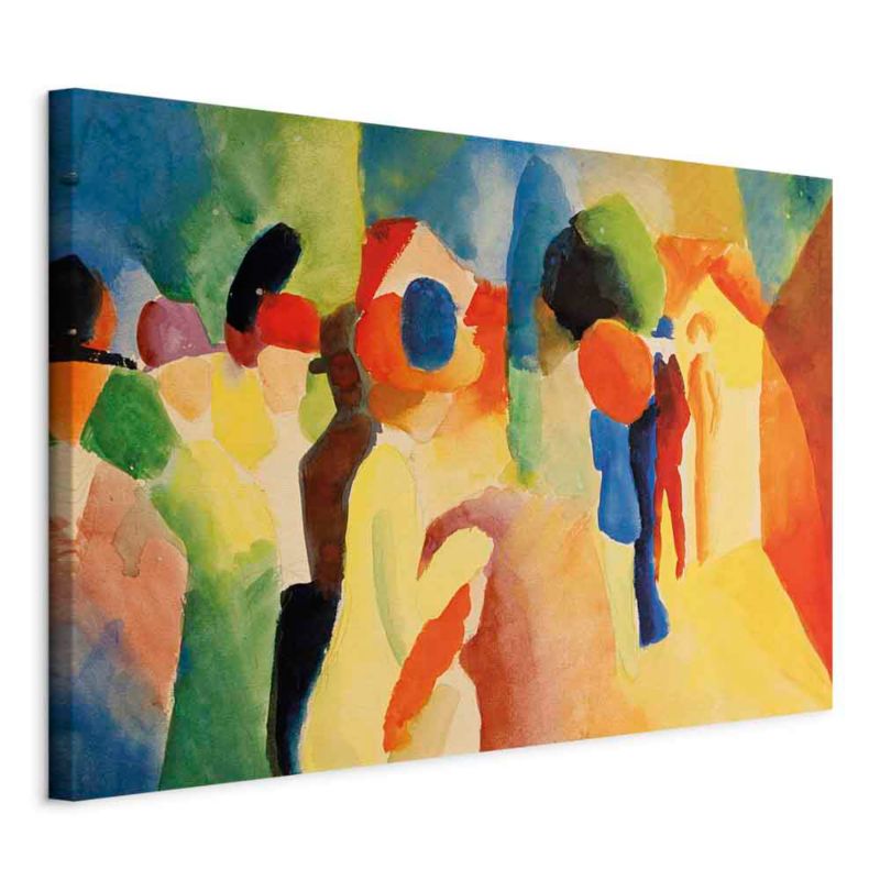 Obraz Artgeist Kobieta w płaszczu 30 x 20 cm płótno włoskie 1 szt