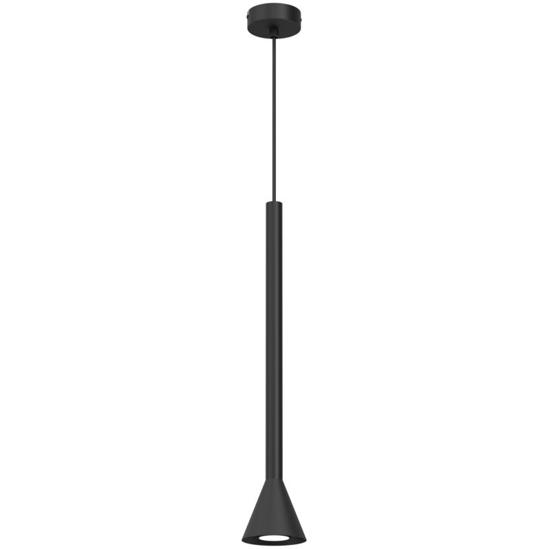 Lampa wisząca Luminex Mazzo 1 xGU10 czarna