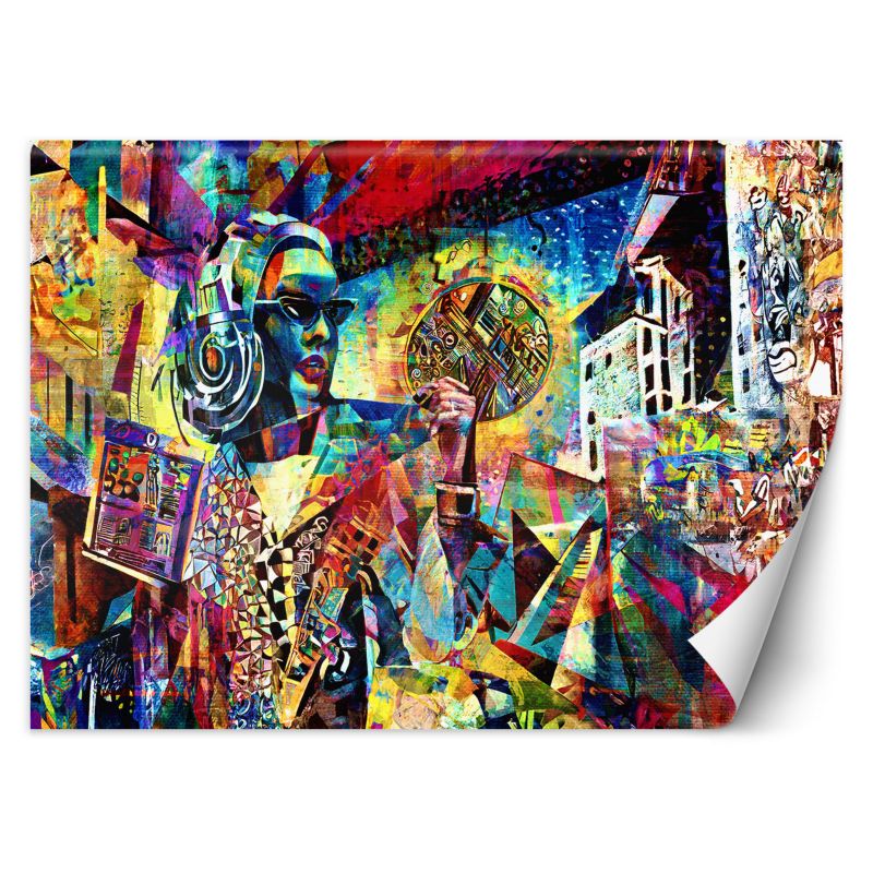 Fototapeta Feeby Kobieta Abstrakcja Kolorowa 150x105 1 szt