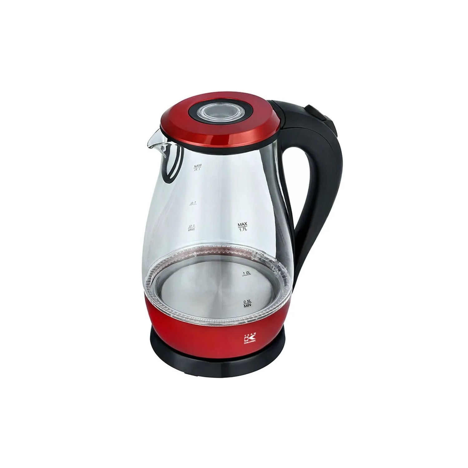 Kalorik Czajnik elektryczny bezprzewodowy JK 1042 R szklany 2000W 1,7L