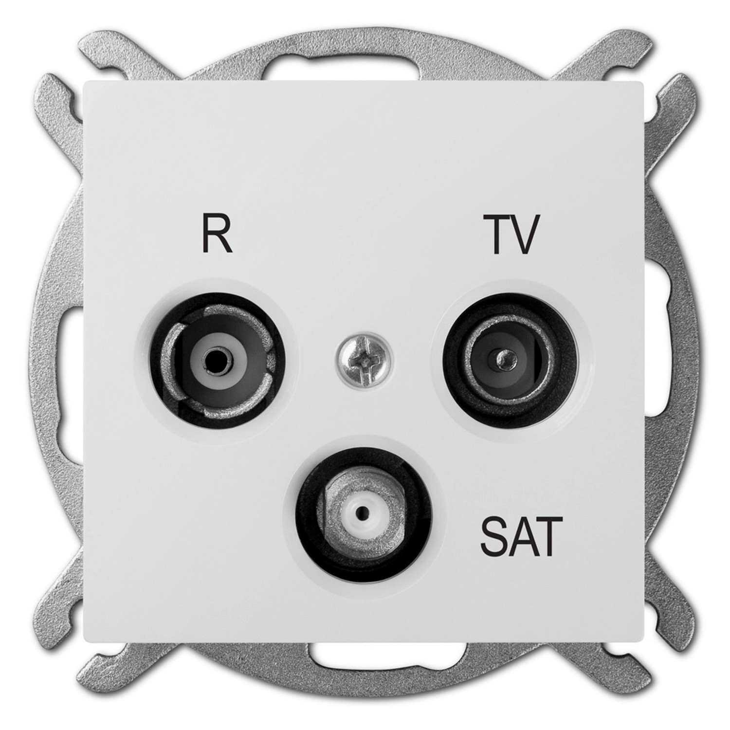 Elektro-Plast Gniazdo RTV-SAT Santra białe