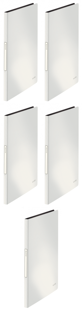 5x Album ofertowy Leitz Solid, A4, 20 koszulek, biały