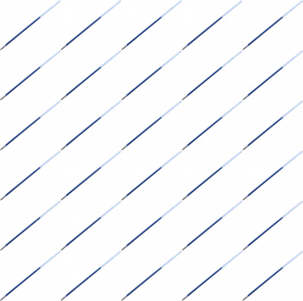 60x Wkład SXR-72 do długopisu Uni, SX-101 Jetstream, 0.7mm, niebieski