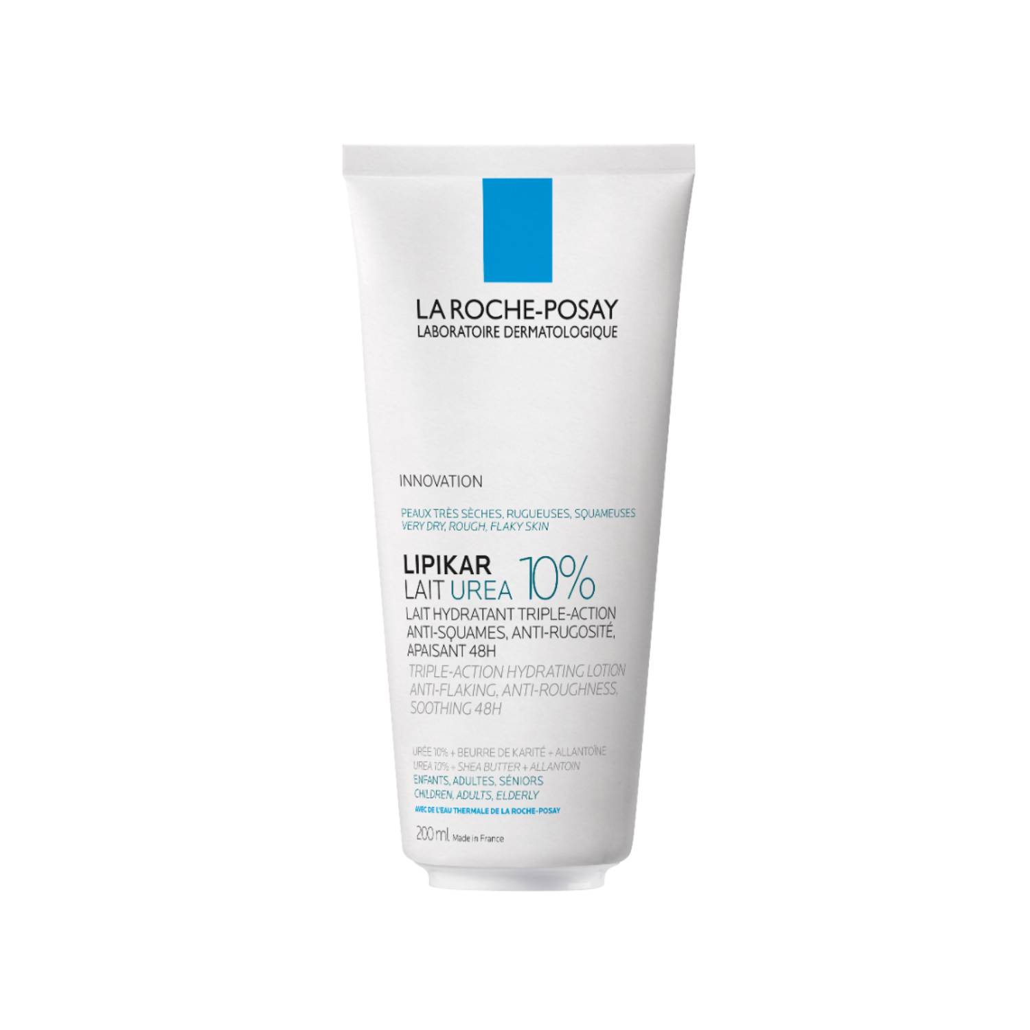 La roche-posay lipikar lait urea 10% - nawilżające mleczko do ciała, 200 ml